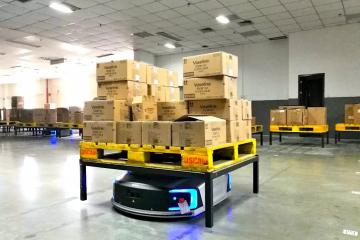 庫存管理機器人，數秒搞定高位貨架盤點