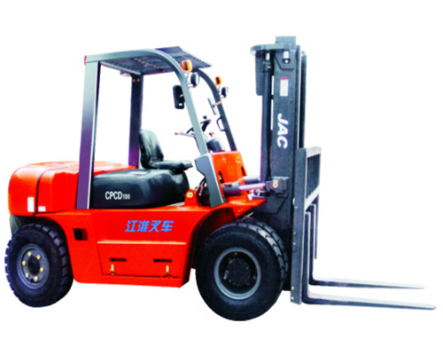 江淮系列4-10噸平衡重式內(nèi)燃叉車CPCD100