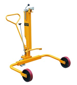 無(wú)錫虎力DT250型0.25噸液壓式油桶搬運(yùn)車