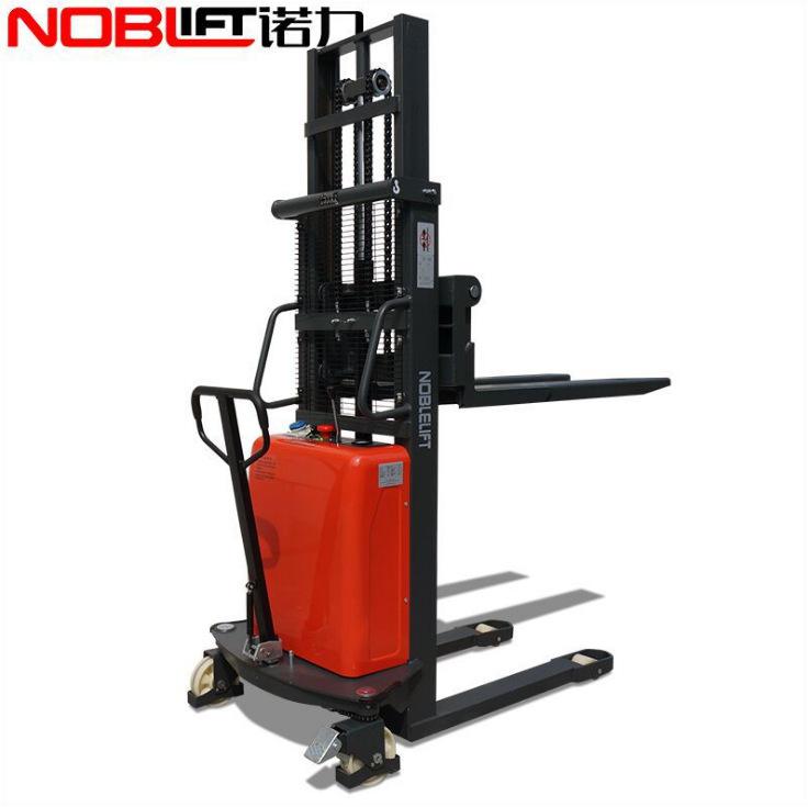 諾力叉車(chē)1.5T半電動(dòng)堆高車(chē)SPN15C液壓托盤(pán)堆垛車(chē)升高鏟車(chē)2.5/3.5M