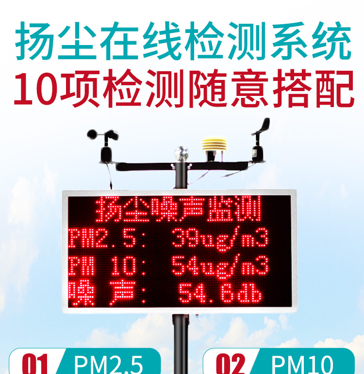 工地在線檢測風(fēng)力工地在線檢測風(fēng)速工地在線檢測揚(yáng)塵系統(tǒng)