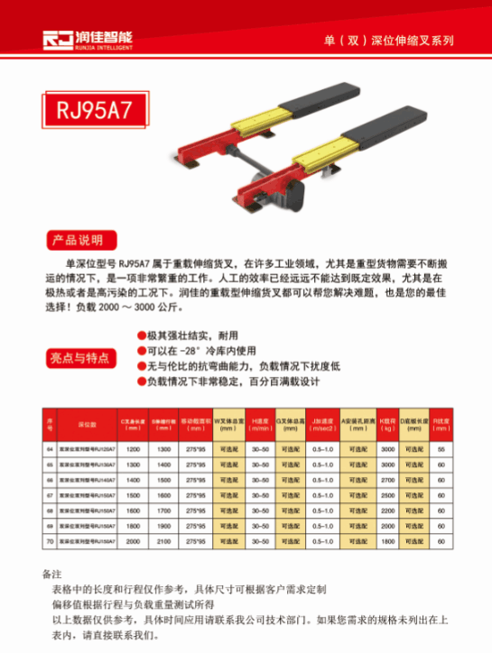 堆垛機(jī)伸縮板 堆垛機(jī)雙向自動(dòng)伸縮托板