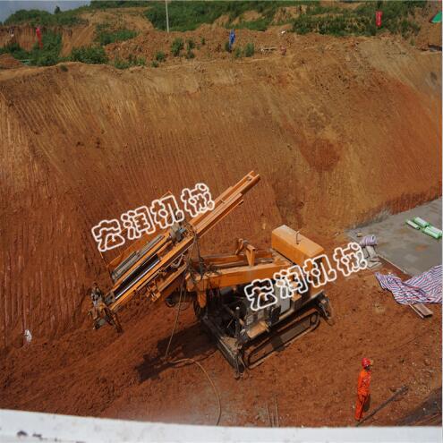 供應(yīng)基坑護(hù)坡多功能地質(zhì)鉆機(jī)  履帶式深基坑錨固鉆機(jī)