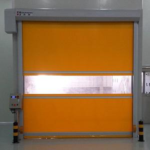 宿遷PVC工業(yè)卷簾自動感應門適用廠房車間