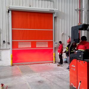 宿遷PVC工業(yè)卷簾自動感應(yīng)門適用廠房車間