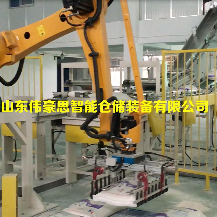 大豆飼料碼垛機(jī)器人供應(yīng)商 山東全自動碼垛機(jī)定制廠家