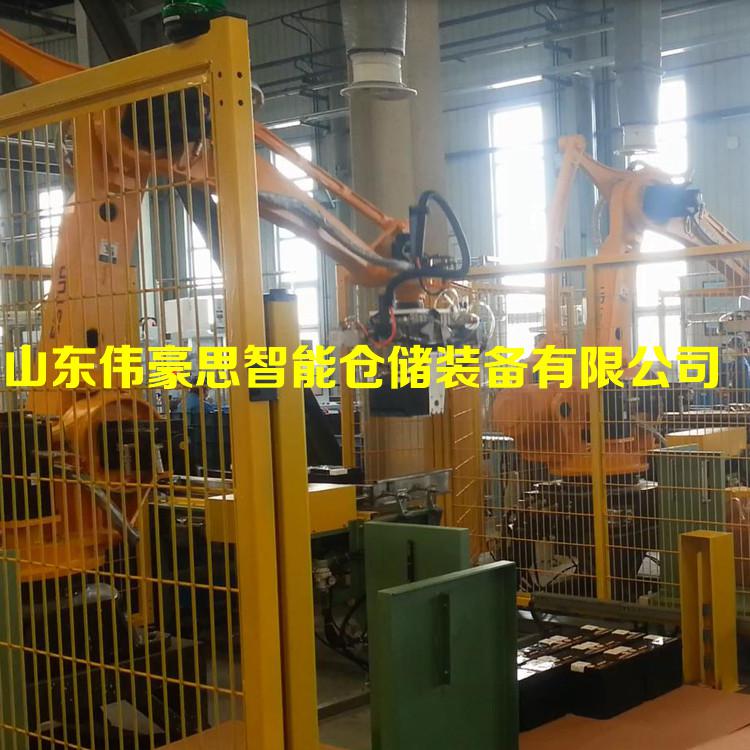 牛奶箱碼垛機(jī)器人 全自動(dòng)包裝碼垛系統(tǒng)價(jià)格