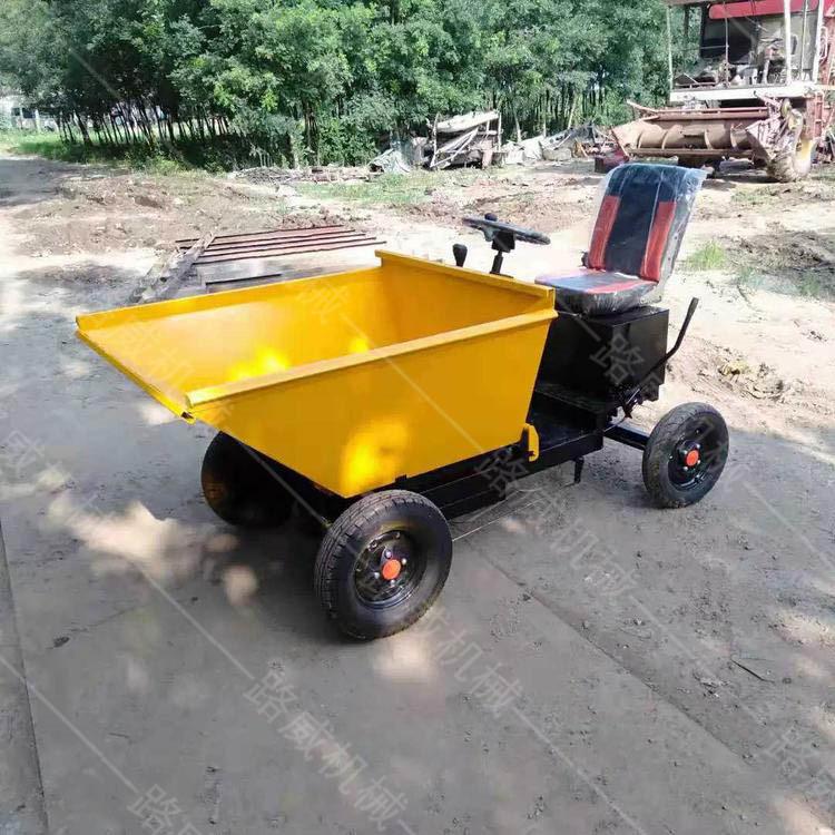 出售前卸式電動(dòng)灰斗車(chē) 多用途電動(dòng)灰斗車(chē) 四輪電動(dòng)搬運(yùn)車(chē)