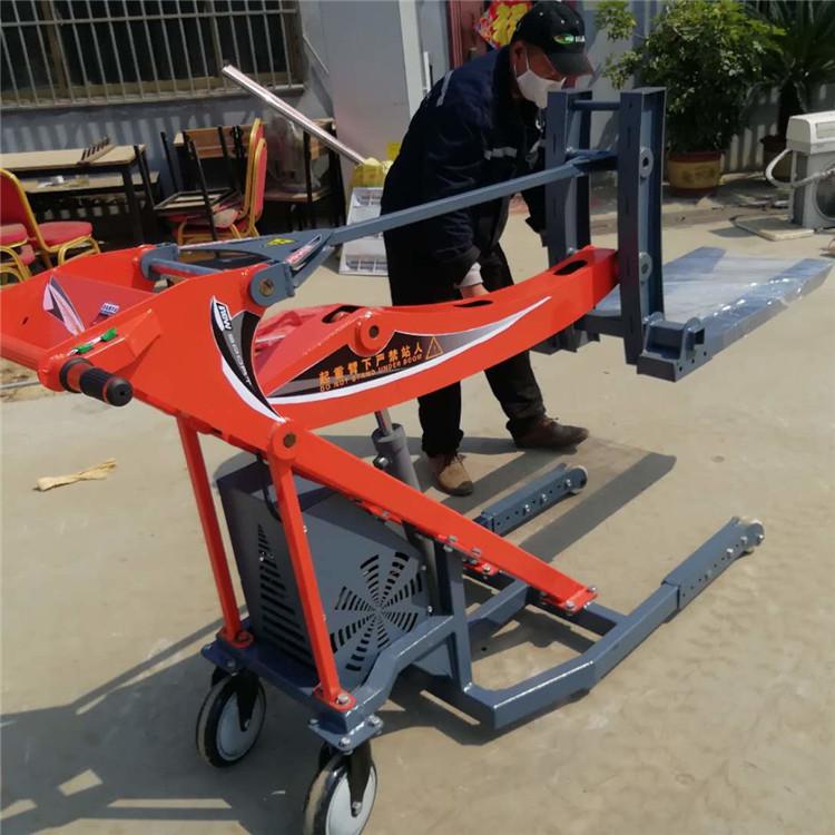  手推式電動液壓叉車 電動液壓叉車 全自動升降堆高車廠家
