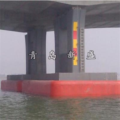 新盛供應(yīng)自浮式鋼覆復(fù)合水上橋墩保護防撞設(shè)施